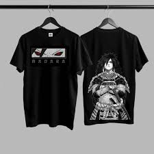 Madara Uchiha Naruto Premium Drop Shoulder T-Shirt – Anime Oversized Streetwear